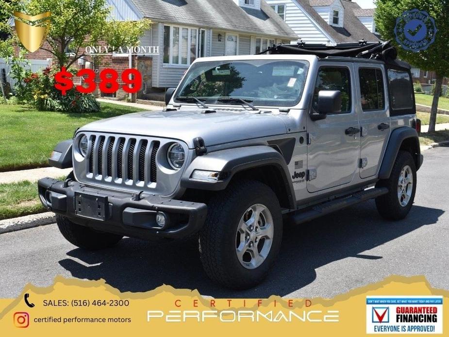 used 2021 Jeep Wrangler Unlimited car, priced at $27,988