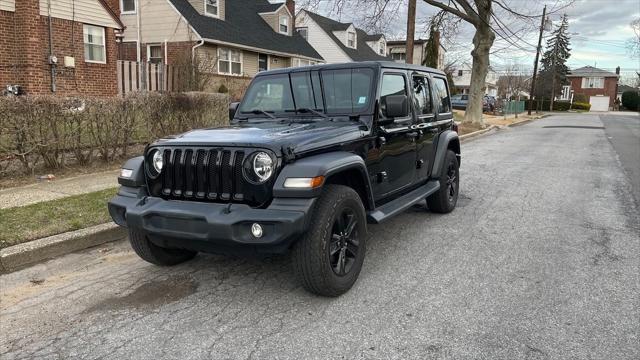 used 2021 Jeep Wrangler Unlimited car, priced at $21,988