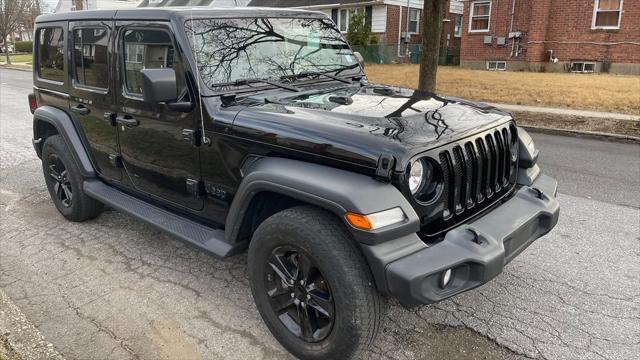 used 2021 Jeep Wrangler Unlimited car, priced at $21,988