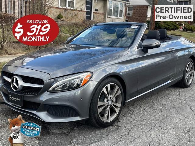 used 2017 Mercedes-Benz C-Class car, priced at $20,212