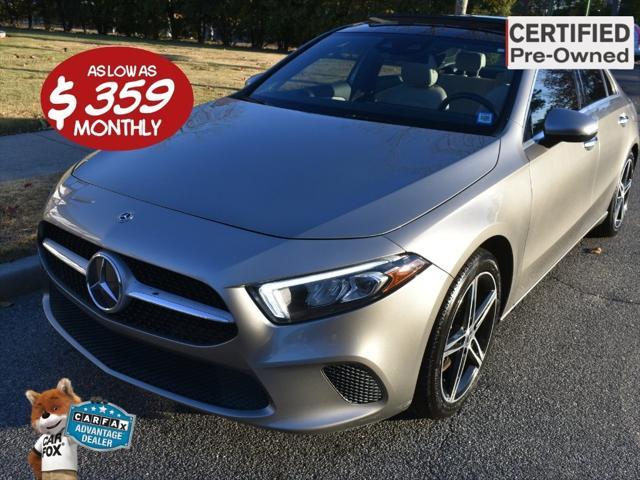 used 2019 Mercedes-Benz A-Class car, priced at $16,488