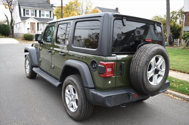 used 2021 Jeep Wrangler Unlimited car, priced at $22,988