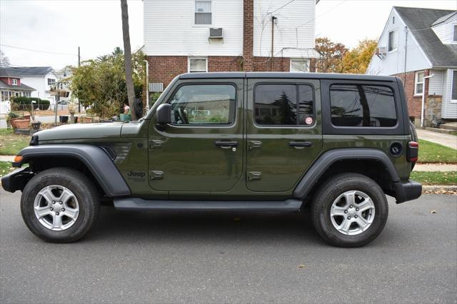 used 2021 Jeep Wrangler Unlimited car, priced at $22,988