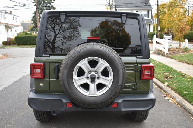 used 2021 Jeep Wrangler Unlimited car, priced at $22,988