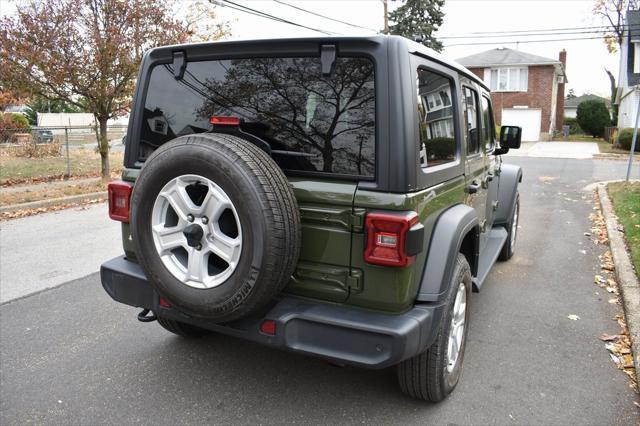 used 2021 Jeep Wrangler Unlimited car, priced at $22,988