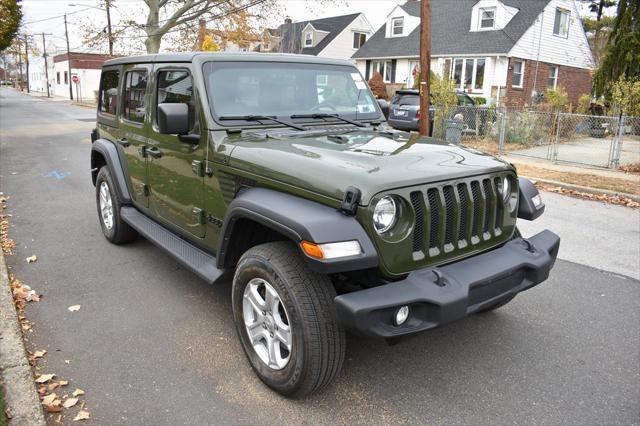 used 2021 Jeep Wrangler Unlimited car, priced at $22,988