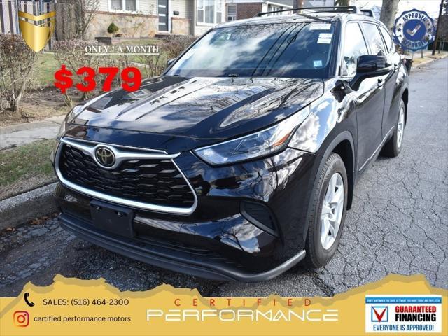 used 2022 Toyota Highlander car, priced at $24,988