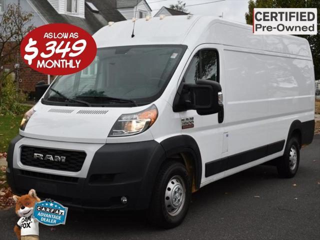 used 2021 Ram ProMaster 3500 car, priced at $22,299