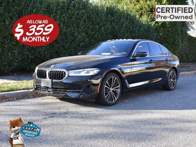 used 2022 BMW 530 car, priced at $22,488