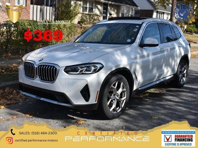 used 2022 BMW X3 car, priced at $23,488