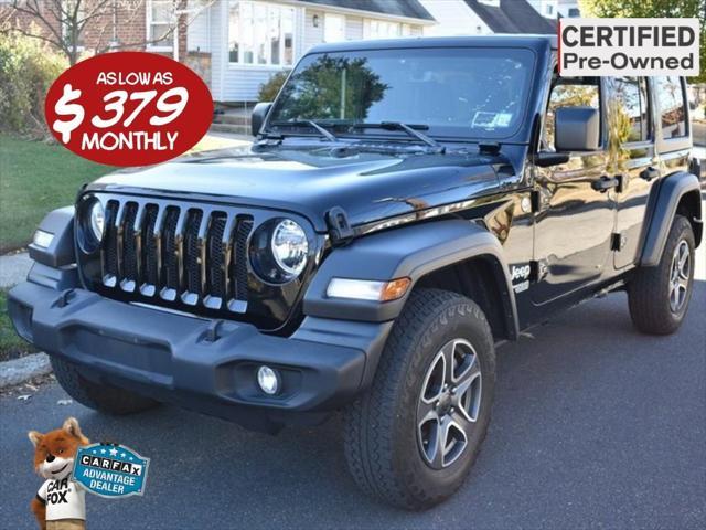 used 2021 Jeep Wrangler Unlimited 4xe car, priced at $25,401