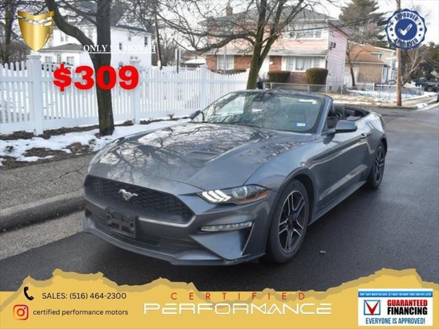 used 2022 Ford Mustang car, priced at $17,988