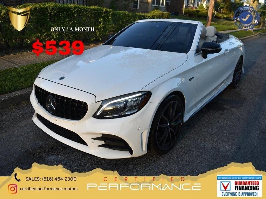 used 2020 Mercedes-Benz AMG C 43 car, priced at $41,988