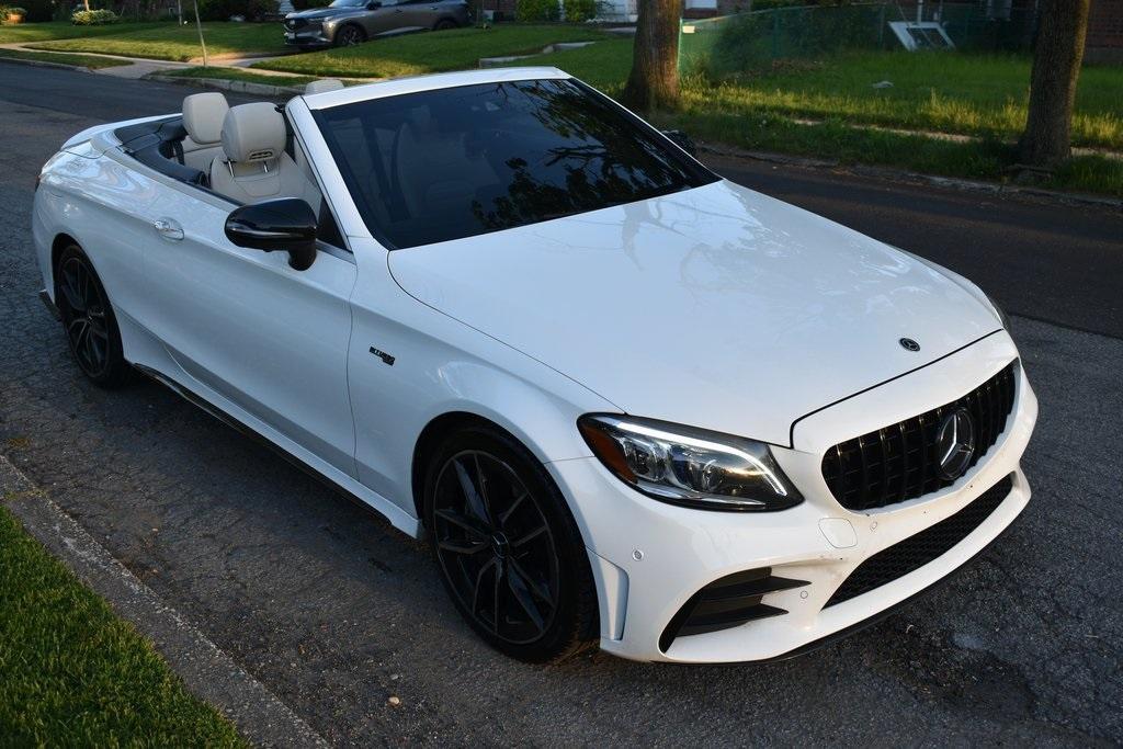 used 2020 Mercedes-Benz AMG C 43 car, priced at $41,988