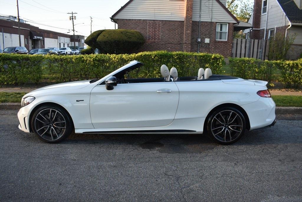 used 2020 Mercedes-Benz AMG C 43 car, priced at $41,988