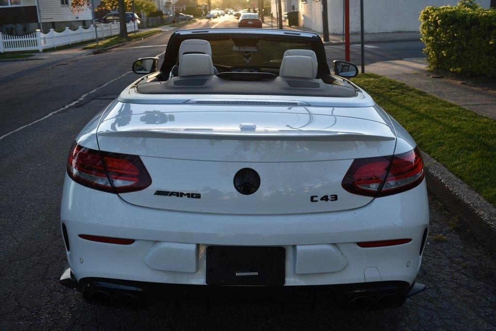 used 2020 Mercedes-Benz AMG C 43 car, priced at $41,988