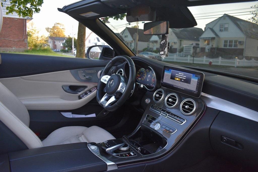 used 2020 Mercedes-Benz AMG C 43 car, priced at $41,988