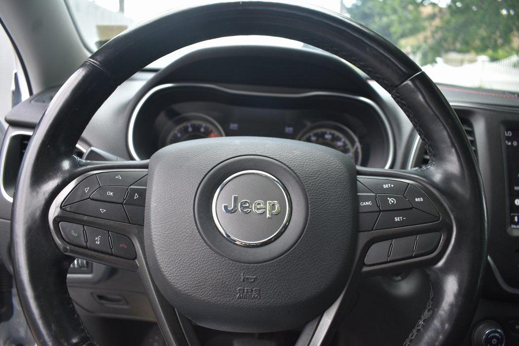 used 2021 Jeep Cherokee car, priced at $17,488