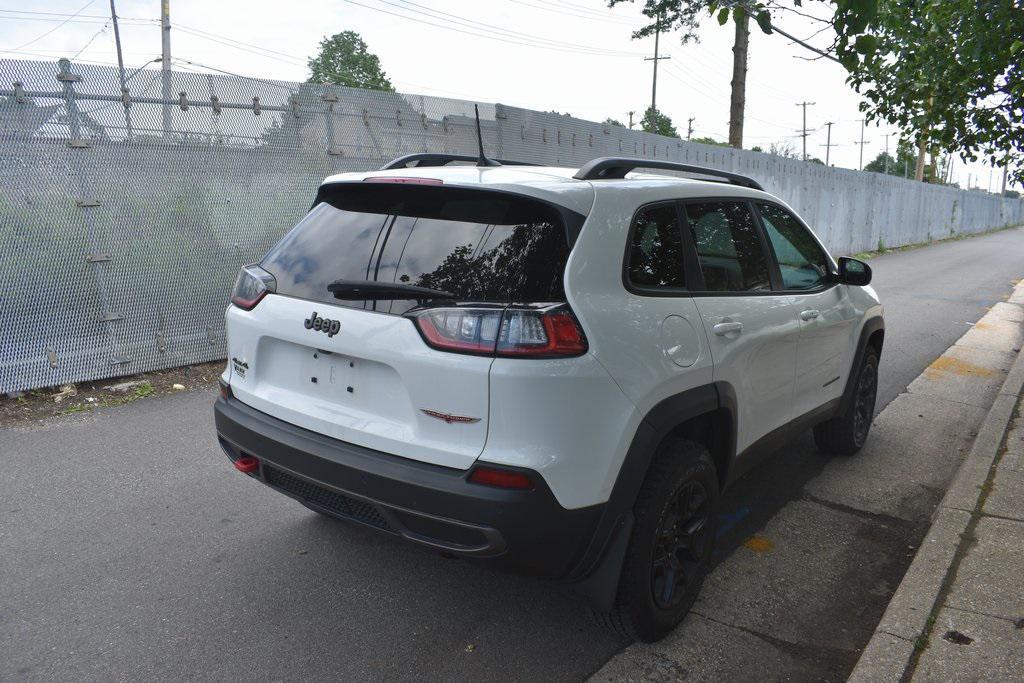 used 2021 Jeep Cherokee car, priced at $17,488