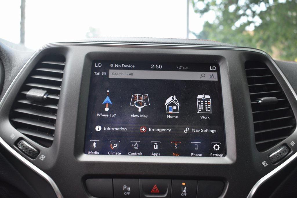 used 2021 Jeep Cherokee car, priced at $17,488