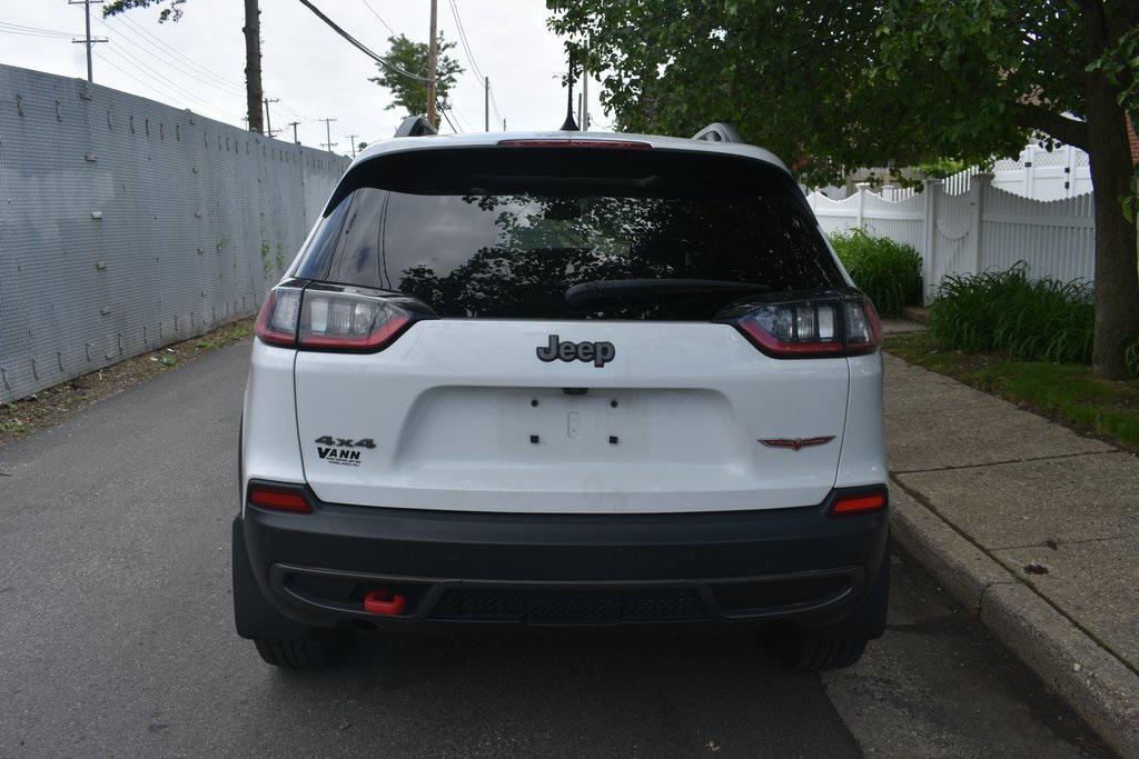 used 2021 Jeep Cherokee car, priced at $17,488