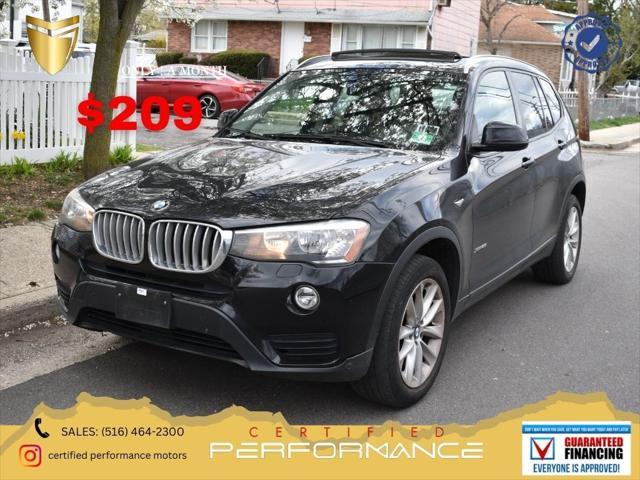 used 2016 BMW X3 car, priced at $7,988
