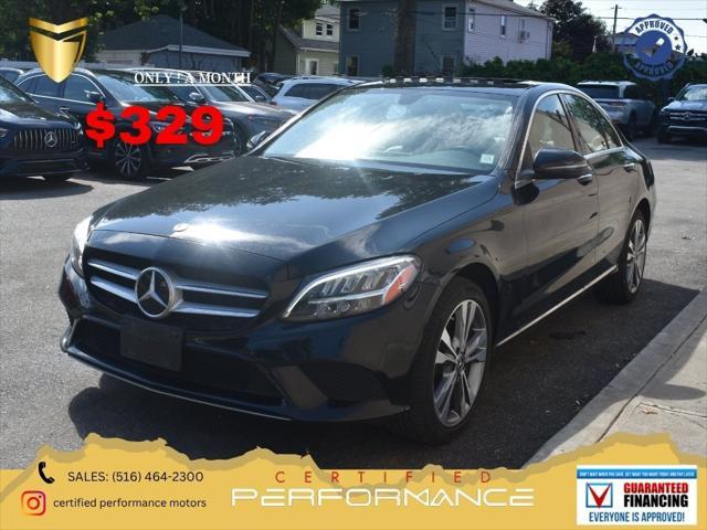 used 2021 Mercedes-Benz C-Class car, priced at $19,988