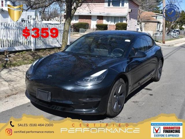 used 2023 Tesla Model 3 car, priced at $22,788