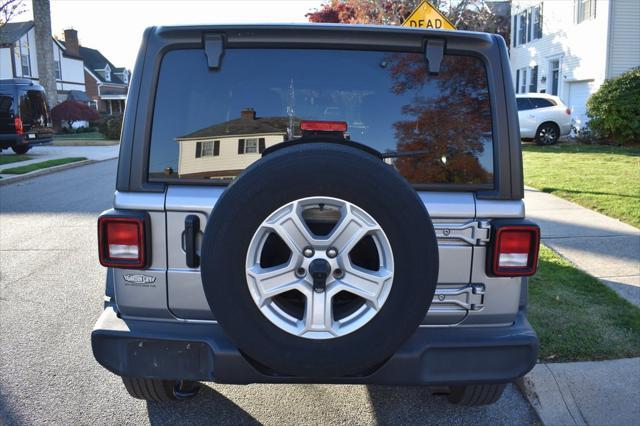 used 2021 Jeep Wrangler Unlimited car, priced at $22,988