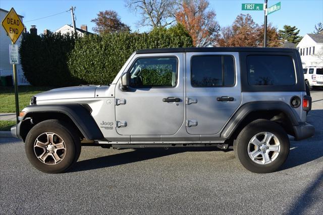 used 2021 Jeep Wrangler Unlimited car, priced at $22,988