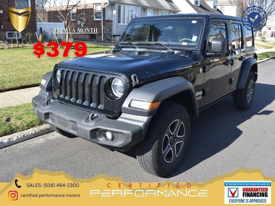 used 2021 Jeep Wrangler Unlimited car, priced at $26,288