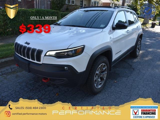 used 2022 Jeep Cherokee car, priced at $20,988