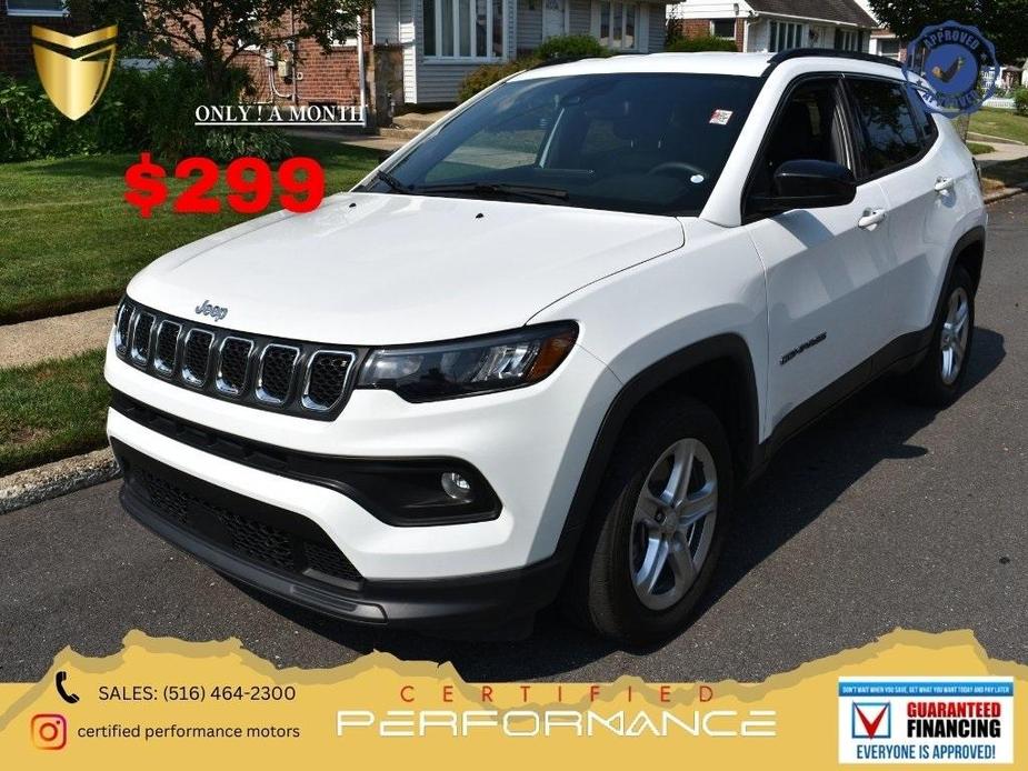 used 2023 Jeep Compass car, priced at $18,488