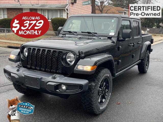 used 2021 Jeep Gladiator car, priced at $25,450