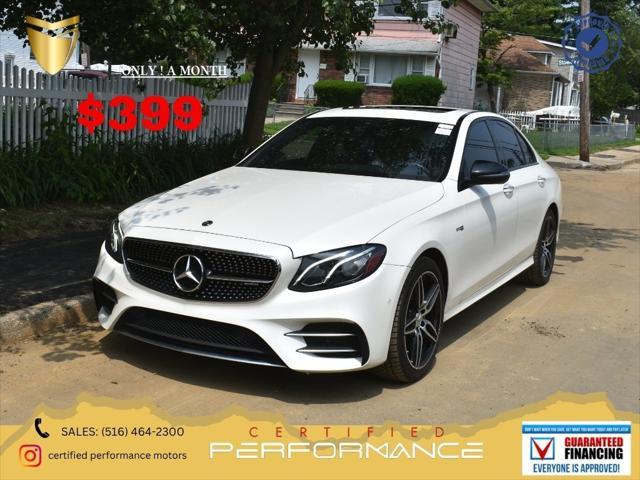 used 2018 Mercedes-Benz AMG E 43 car, priced at $26,488