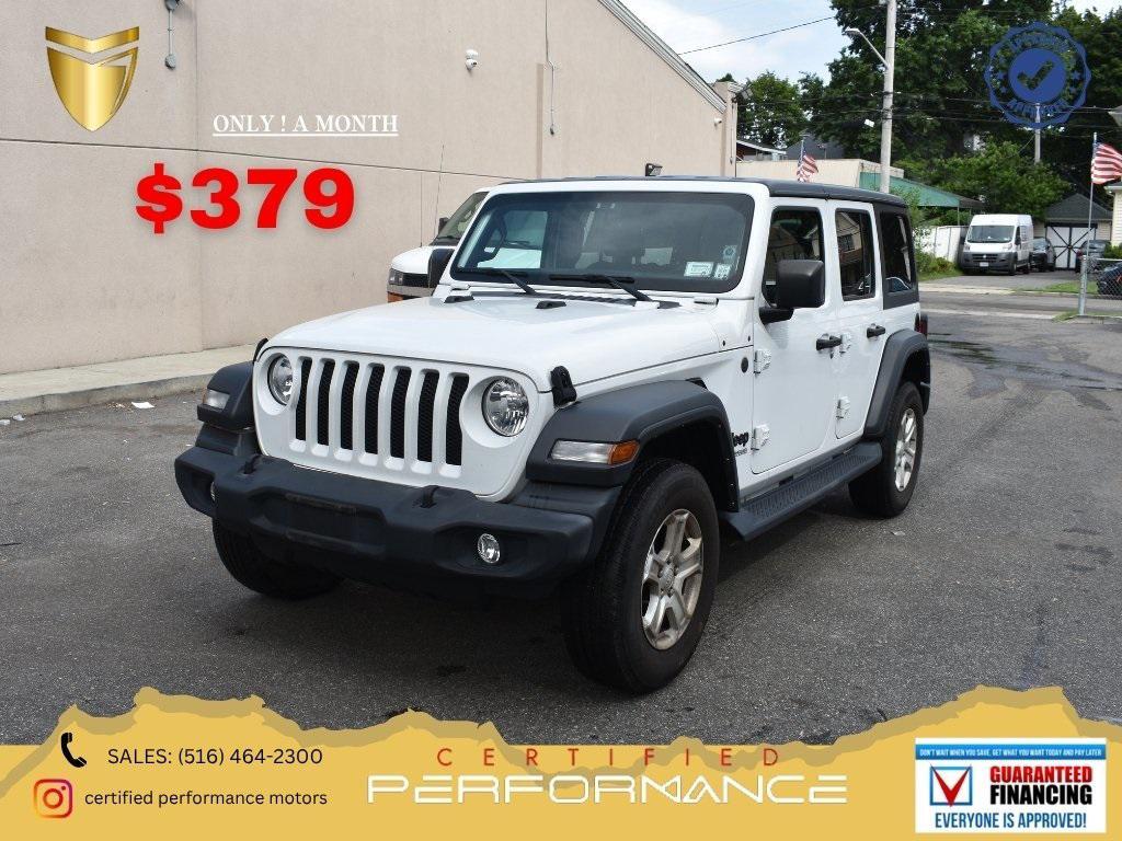 used 2022 Jeep Wrangler Unlimited car, priced at $23,488