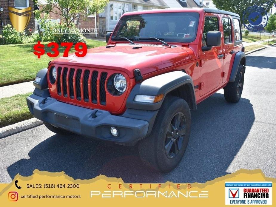 used 2021 Jeep Wrangler Unlimited car, priced at $25,088