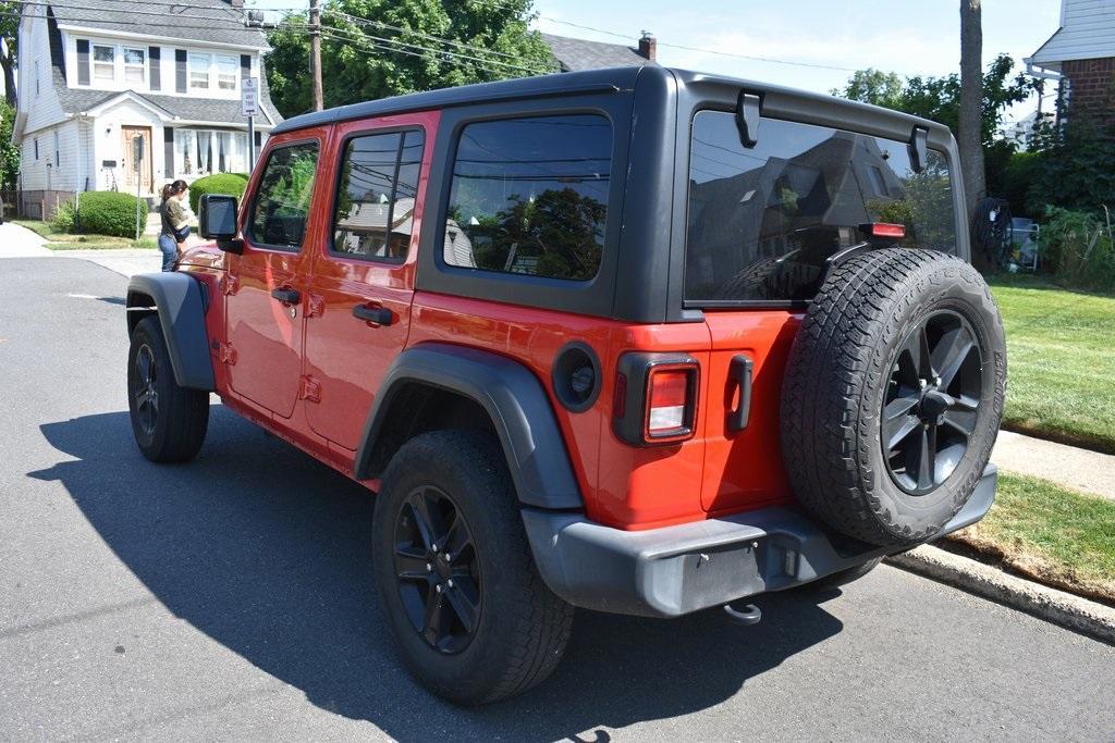 used 2021 Jeep Wrangler Unlimited car, priced at $25,088