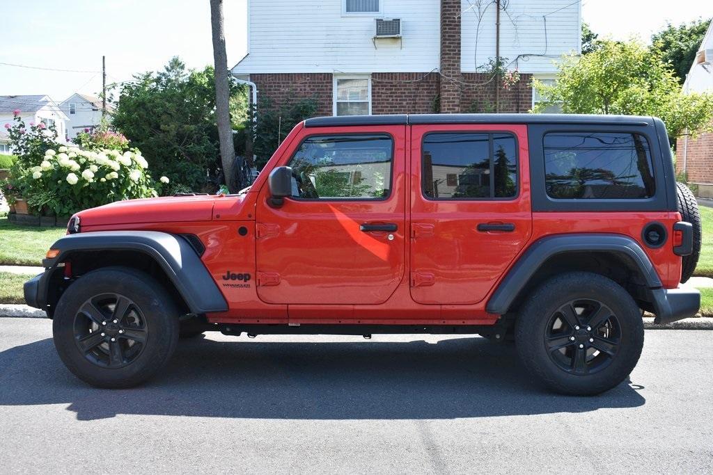 used 2021 Jeep Wrangler Unlimited car, priced at $25,088