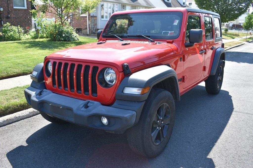 used 2021 Jeep Wrangler Unlimited car, priced at $25,088