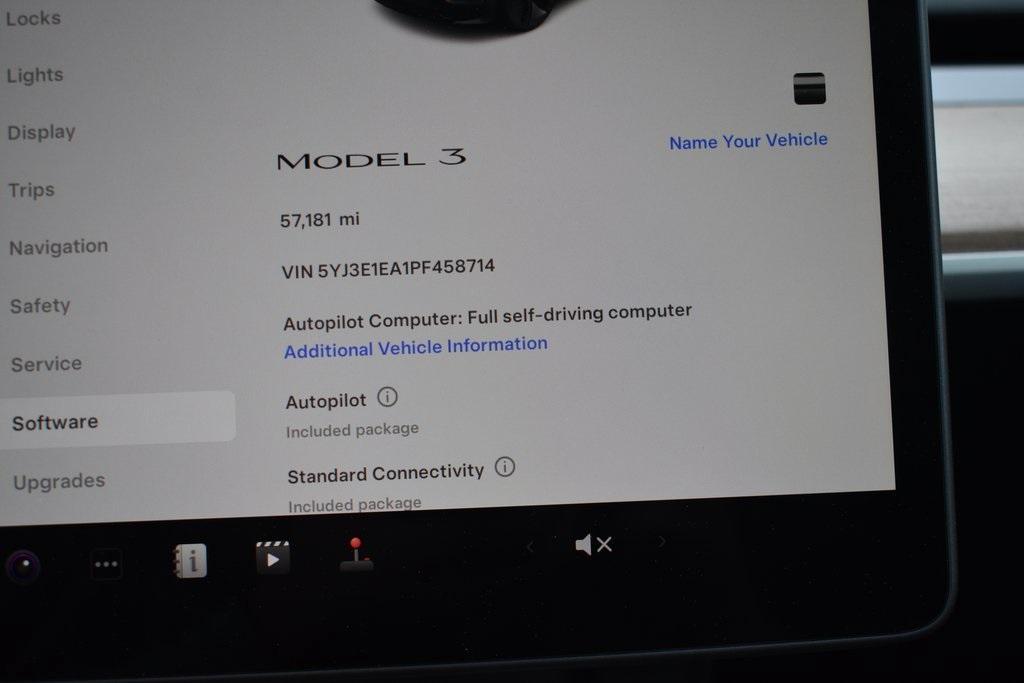 used 2023 Tesla Model 3 car, priced at $21,288