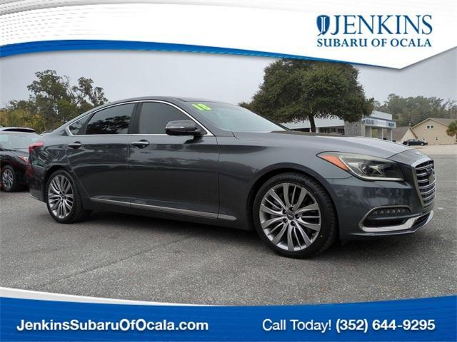 used 2018 Genesis G80 car, priced at $26,364