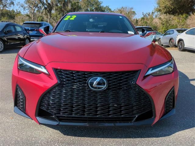 used 2022 Lexus IS 350 car, priced at $41,999