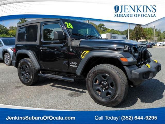 used 2020 Jeep Wrangler car, priced at $20,917