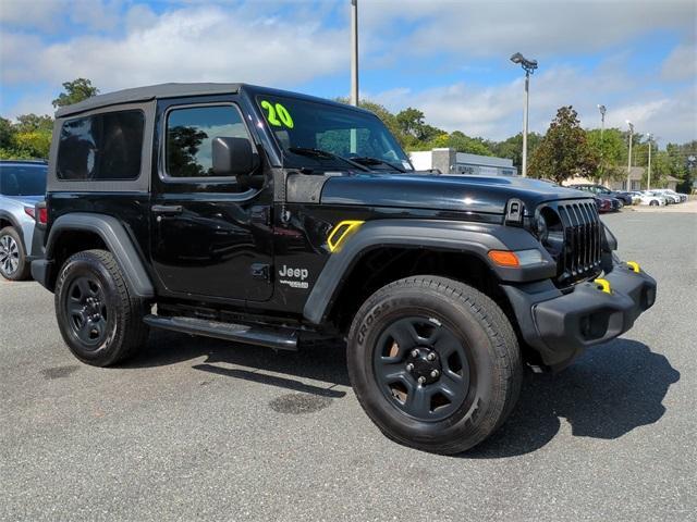 used 2020 Jeep Wrangler car, priced at $20,917