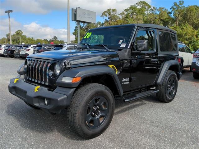 used 2020 Jeep Wrangler car, priced at $20,917