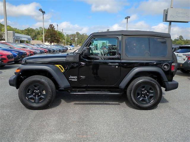 used 2020 Jeep Wrangler car, priced at $20,917