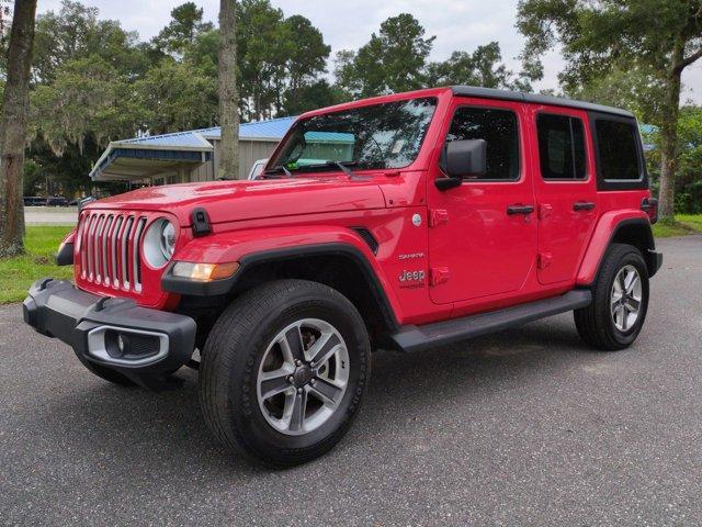 used 2021 Jeep Wrangler Unlimited car, priced at $26,774