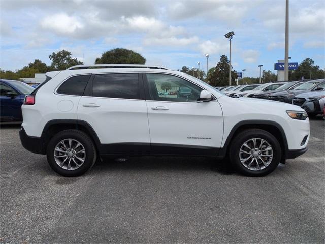 used 2021 Jeep Cherokee car, priced at $21,947