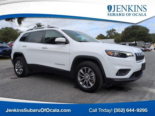 used 2021 Jeep Cherokee car, priced at $21,947